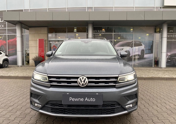 Volkswagen Tiguan cena 112500 przebieg: 93085, rok produkcji 2018 z Kalisz małe 596